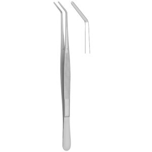 001-003-010 Dressing Forcep, Angled