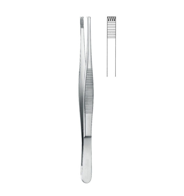 adlerkreutz tissue forceps teeth