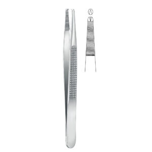 001-003-040 Tissue Forceps, Bonney Teeth 1×2