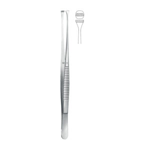 001-003-042 Tissue Forceps, Nelson Teeth 6×7