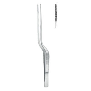 001-003-017 Dressing Forcep, Bayonet