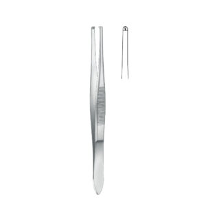 001-003-024 Tissue Forceps, Stille Teeth 1×2