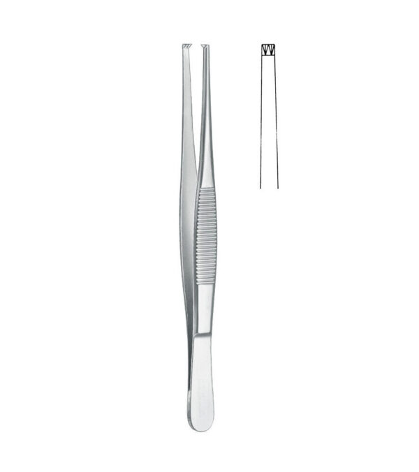 toothed tissue forceps