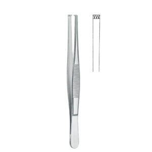 001-003-022 Tissue Forceps, Teeth 3×4