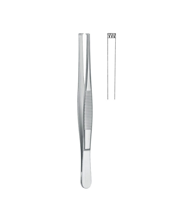 toothed tissue forceps