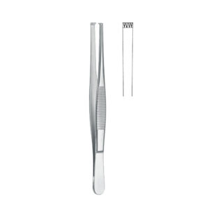 001-003-023 Tissue Forceps, Teeth 4×5