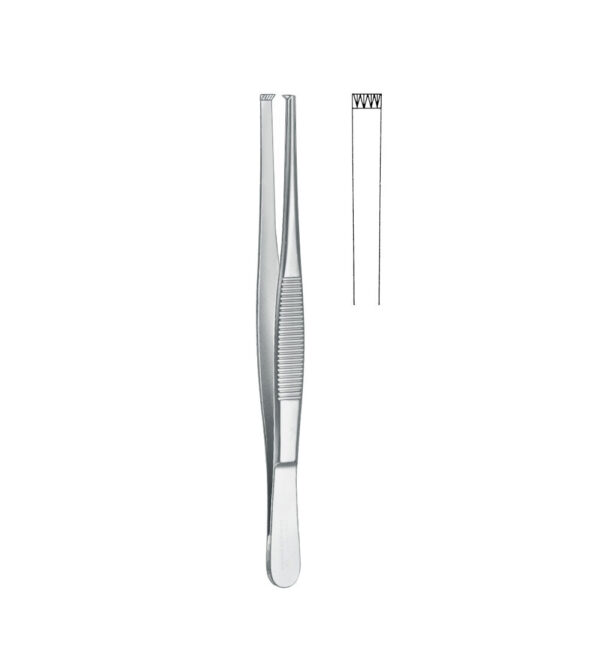 toothed tissue forceps