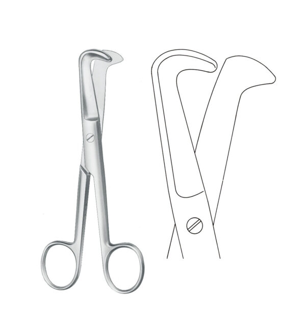 shuhmacher umbilical scissor