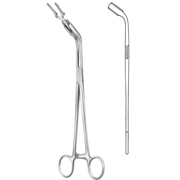 bulldog clamp applying forcep