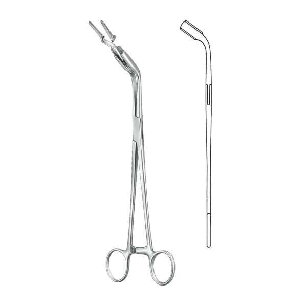 bulldog clamp applying forcep